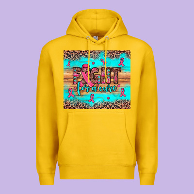 Fight For A Cure Premium Hoodie Designed By Jahusdesignshop