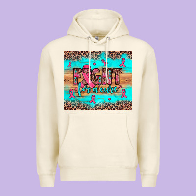Fight For A Cure Premium Hoodie Designed By Jahusdesignshop