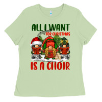 Matcha all i want for christmas is a choir Ladies Tee - BarkalooDesign