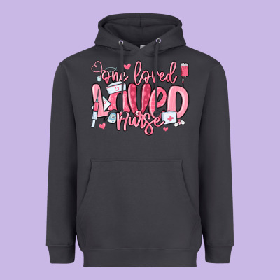 Heavyweight Hoodie one loved nurse valentine's day