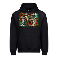 Black christmas indian headdress Urban Hoodie - JahusDesignShop
