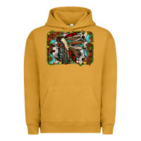 Pigment Peanut Butter christmas indian headdress Urban Hoodie - JahusDesignShop