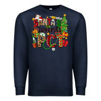 Navy santa's favorite pct Premium Sweatshirt - Zillion Design Studio