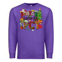 Purple santa's favorite pct Premium Sweatshirt - Zillion Design Studio