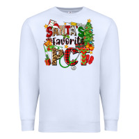 White santa's favorite pct Premium Sweatshirt - Zillion Design Studio
