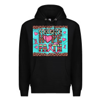 Black strength hope faith Premium Hoodie - JahusDesignShop