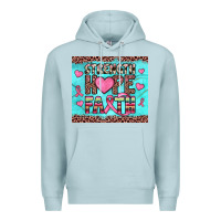 Blue Mist strength hope faith Premium Hoodie - JahusDesignShop
