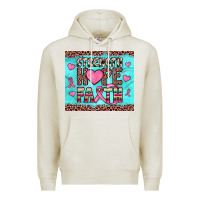 Oatmeal Heather strength hope faith Premium Hoodie - JahusDesignShop