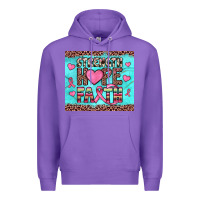 Purple strength hope faith Premium Hoodie - JahusDesignShop