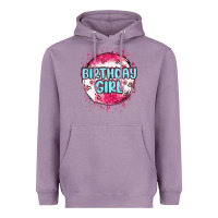 Lavender birthday girl Heavyweight Hoodie - MaliasSmallBusiness