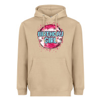 Mushroom birthday girl Heavyweight Hoodie - MaliasSmallBusiness