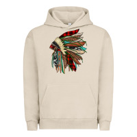 Pigment French Oak christmas indian headdress Urban Hoodie - JahusDesignShop