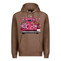 Chestnut breast cancer farm truck Premium Hoodie - Artiststas