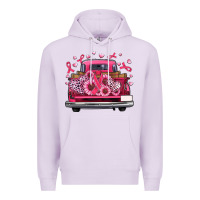 Lilac breast cancer farm truck Premium Hoodie - Artiststas