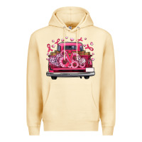 Pina Colada breast cancer farm truck Premium Hoodie - Artiststas