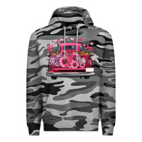 Slate Camo breast cancer farm truck Premium Hoodie - Artiststas