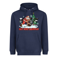 Navy out here slammin' Heavyweight Hoodie - MaliasSmallBusiness