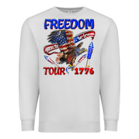 Dove Grey freedom born to be free tour 1776 Premium Sweatshirt - texasbilliewilder