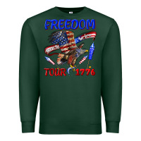 Freedom Born To Be Free Tour 1776 Premium Sweatshirt | Teevron