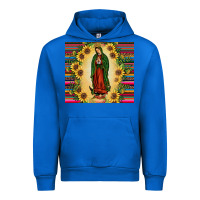 Cobalt our lady of guadalupe Urban Hoodie - JahusDesignShop