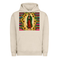 Pigment French Oak our lady of guadalupe Urban Hoodie - JahusDesignShop