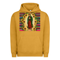 Pigment Peanut Butter our lady of guadalupe Urban Hoodie - JahusDesignShop
