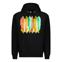Black Western Color Farm Life Brush Strokes Premium Hoodie - Bettercallsaul
