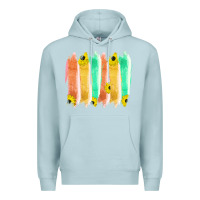 Blue Mist Western Color Farm Life Brush Strokes Premium Hoodie - Bettercallsaul