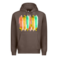 Coffee Western Color Farm Life Brush Strokes Premium Hoodie - Bettercallsaul