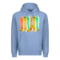 Colony Blue Western Color Farm Life Brush Strokes Premium Hoodie - Bettercallsaul