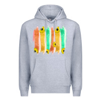 Heather Grey Western Color Farm Life Brush Strokes Premium Hoodie - Bettercallsaul