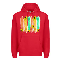 Red Western Color Farm Life Brush Strokes Premium Hoodie - Bettercallsaul