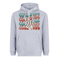 Heather Grey cool dude Heavyweight Hoodie - MaliasSmallBusiness