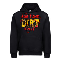 Black rub some dirt on it softball Urban Hoodie - Jasminsmagicworld