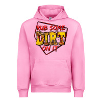 Fuchsia Pink rub some dirt on it softball Urban Hoodie - Jasminsmagicworld