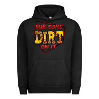 Pigment Black rub some dirt on it softball Urban Hoodie - Jasminsmagicworld