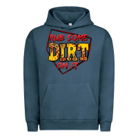 Pigment Midnight Navy rub some dirt on it softball Urban Hoodie - Jasminsmagicworld