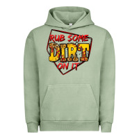 Pigment Oil Green rub some dirt on it softball Urban Hoodie - Jasminsmagicworld