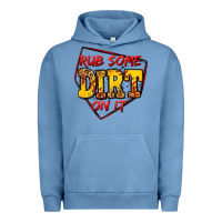 Pigment Pebble Blue rub some dirt on it softball Urban Hoodie - Jasminsmagicworld