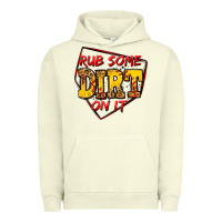 Pigment Pistachio rub some dirt on it softball Urban Hoodie - Jasminsmagicworld