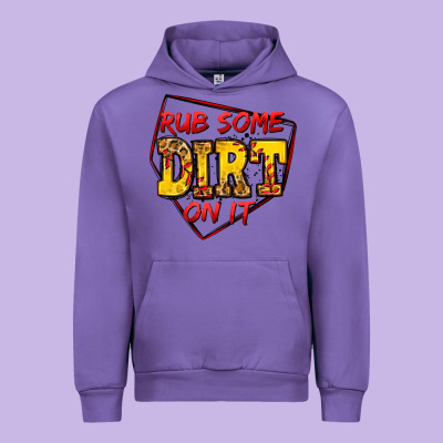 Rub Some Dirt On It Softball Urban Hoodie Designed By Jasminsmagicworld