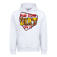 White rub some dirt on it softball Urban Hoodie - Jasminsmagicworld