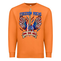 Carrot freedom rocks make some noise Premium Sweatshirt - texasbilliewilder