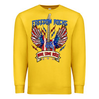 Lemon freedom rocks make some noise Premium Sweatshirt - texasbilliewilder