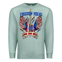 Seafoam freedom rocks make some noise Premium Sweatshirt - texasbilliewilder