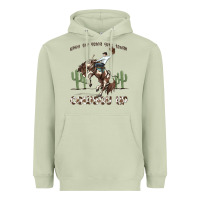 Matcha when the going gets tough cowboy up Heavyweight Hoodie - MaliasSmallBusiness