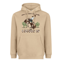 Mushroom when the going gets tough cowboy up Heavyweight Hoodie - MaliasSmallBusiness