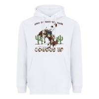 White when the going gets tough cowboy up Heavyweight Hoodie - MaliasSmallBusiness