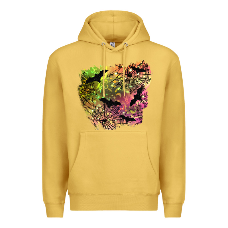 Bat Halloween Patch Premium Hoodie by BundleAndBundleShop | Teevron