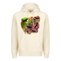 Sandshell bat halloween patch Premium Hoodie - BundleAndBundleShop
